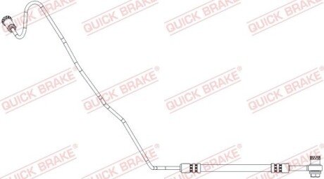 ШЛАНГ тормозной QUICK BRAKE 96.020X
