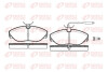 Колодки тормозные дисковые передние CITROEN JUMPER 94-02, FIAT DUCATO 94-02, PEUGEOT BOXER 94-02 REMSA 0486.02 (фото 1)