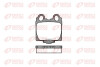 Колодки тормозные дисковые задние TOYOTA ALTEZZA 1# 98-05, MARK 11# 00-, CROWN 17# 99-, SOARER 01-, LEXUS REMSA 0743.04 (фото 1)