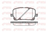 Колодки тормозные дисковые передние TOYOTA AVENSIS VERSO 2.0 D-4D 2.0 VVT-I 01- REMSA 0954.00 (фото 1)