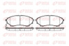 Колодки гальмівні дискові ПЕРЕДН FORD RANGER 3.0TDCI 05-;MAZDA BT-50 2.5 MRZ-CD 4*4 06- -ua REMSA 1151.00 (фото 1)