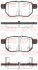 Колодки тормозные дисковые задние TOYOTA AURIS,COROLLA,IQ,PRIUS,URBAN CRUISER,YARIS 1.0I-1.8I 16V 07.01-, REMSA 1286.22 (фото 1)