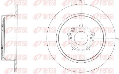 Диск гальмівний REMSA 61650.00