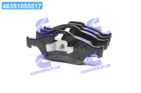 Колодка гальм. диск. STANDARD FORD FIESTA/FUSION/ MAZDA 2 03- передн. RIDER RD.23202STD