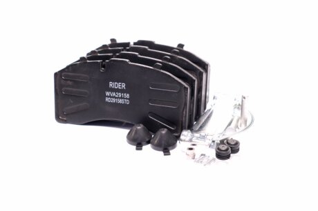 Колодка гальм. диск. LONG LIFE (компл. на вісь) SAF 22,5 RIDER RD 29158STD