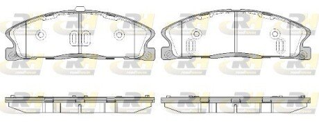 Гальмівні колодки дискові ROADHOUSE 21495.00