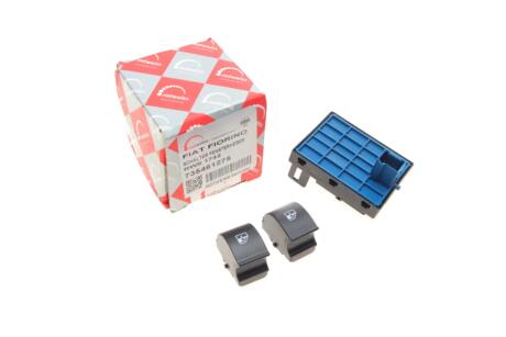 Кнопка склопидиймача Fiat Fiorino/Qubo 1.3D/1.4 CNG 07- (opt-om) ROTWEISS RWS1742