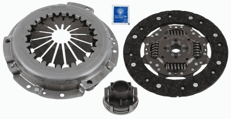 Зчеплення ВАЗ 2123 Niva 1.7 02- (диск натискн.+вед.+підш.) (ст. номер 3000 951 003) 3000 951 60 SACHS 3000 951 603