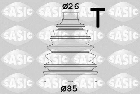 Пильовик ШРУС зовнішній RENAULT Clio III, Kangoo I, Laguna II, III, Megane II, Mod SASIC 1904021
