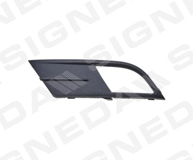 Решітка в бампер на VW Jetta 2015-2018 Signeda PVW99076CAL