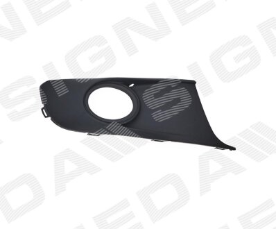 Решітка в бампер на VW Caddy 2010-2015 Signeda PVW99087CAR