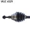 Піввісь VW TIGUAN (5N_) - 2.0 TFSI 4MOTION -ua SKF VKJC 4529 (фото 2)