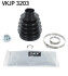 Пильник ШРКШ гумовий + змазка MERCEDES-BENZ A-CLASS (W168) - A 190 (168.032, 168.132) -ua SKF VKJP 3203 (фото 1)