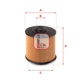 Фільтр масляний SOFIMA S 1173 PE