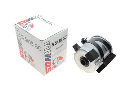 Фильтр топливный Renault Megane II 1.5/2.0dCi 05-09 UA63 SOFIMA S 5418 GC