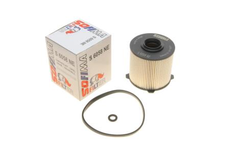 Фильтр топливный Opel Insignia/Astra H/J/Zafira 1.3-2.0 CDTI 08- (opt-om) SOFIMA S 6058 NE