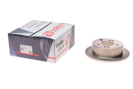 Диск гальмівний (задній) Hyundai Sonata V/Tucson/Kia Sportage 04- (262x10.1) UA63 Solgy 208107