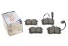 Колодки гальмивни (задни) Ford Galaxy 95-06/VW Sharan/Seat Alhambra 95-10/Ibiza 03-08 (+датчик) UA63 Solgy 209263 (фото 2)
