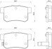 Тормозные колодки дисковые STARLINE BD S243 (фото 1)