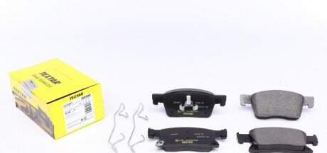 Колодки гальмивни (передни) Opel Astra K 15- (Ate-Teves) R16 UA63 TEXTAR 2234501