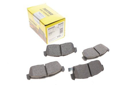 Колодки гальмівні (передні) Citroen C-Zero/Peugeot ION 10- UA63 TEXTAR 2442302