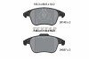 Колодки гальмивни (передни) Peugeot 2008 19-(ATE) (+ датчик) (opt-om) TEXTAR 2614501 (фото 8)