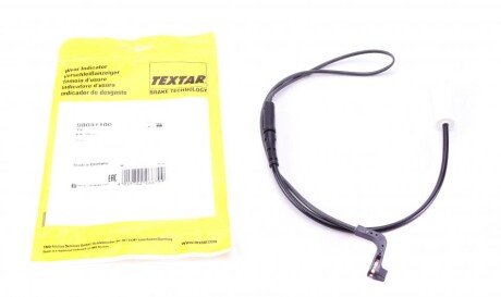 Датчик зносу гальмівних колодок (задніх) BMW 5 (E61) 04-10 (opt-om) TEXTAR 98031100