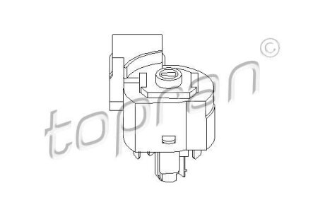 Контактна група замка запалювання TOPRAN / HANS PRIES 201799 (фото 1)