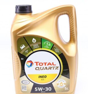Олива 5W30 Quartz INEO ECS (5L) (B712290) (opt-om) TOTAL 213683