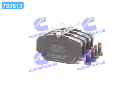 Колодка гальм. диск. MB 190 (W201) передн. TRW GDB817