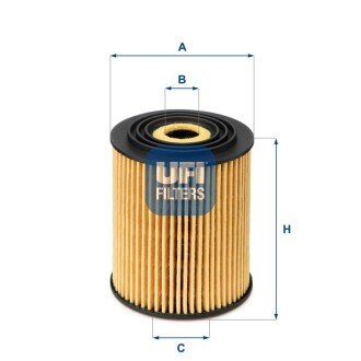 Масляний фільтр UFI 25.034.00
