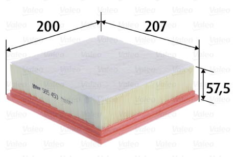 Фильтр воздушный Valeo 585450