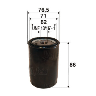 Фільтр масляний ROVER SERIE 200 1.4 PETROL/FUEL 9/1990->2/1992 Valeo 586048