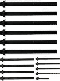 Комплект болтів з головкою системи TORX з чорного металу FIAT/PSA 3.0D/HDI F1CE 06- -ua VICTOR REINZ 14-32359-01