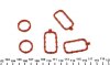 Комплект прокладок гумових КЛАП. КР. (SET) SET REN 2.3DCI M9T 670/672/676/678/680/686/690 10- -ua VICTOR REINZ 15-42163-01 (фото 2)