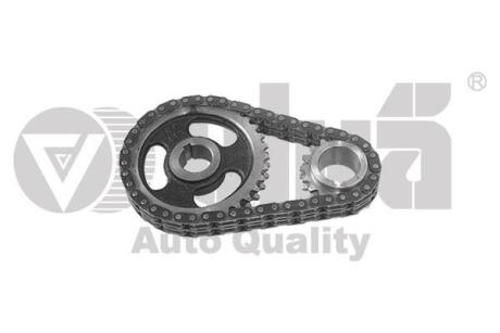 Комплект цепи со звездочками Skoda Favorit,Forman (88-95),Felicia (95-01) Vika 11980240101