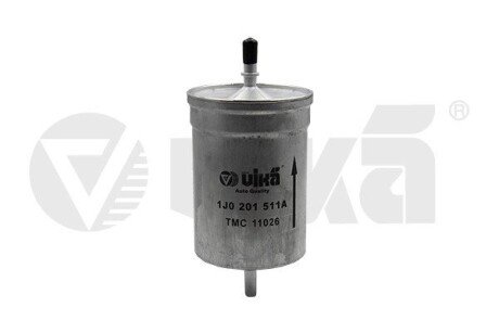 Фильтр топливный (бензин) Skoda Octavia (97-11) / VW Golf (96-03), T5 (03-) / Audi A3 (97-03), A4 (01-09), A8 (03-07), TT (99-06) Vika 12010073101