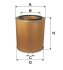 Фільтр повітряний Volvo N 10, N 12, N 7, NL; Atlas (WIX-Filtron) WIX FILTERS 46547E (фото 1)