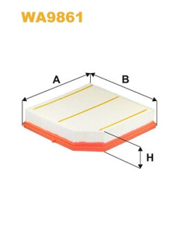 Фільтр повітряний VOLVO XC40 WIX FILTERS WA9861
