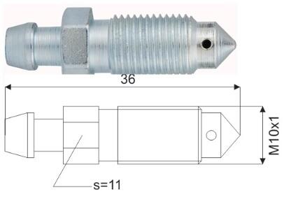 Штуцер металевий WP 5-300-0019