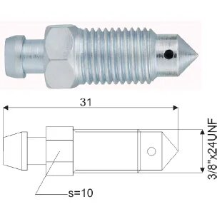 Штуцер металевий WP 5-300-0107
