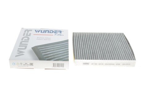 Фильтр салона Ford Focus 1.6i-2.0TDCI 04- (угольный) UA63 WUNDER FILTER WPK 508