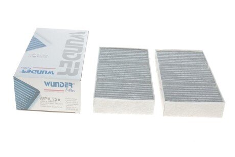 Фільтр салону MB M-class (W166) 11- (вугільний) (opt-om) WUNDER FILTER WPK 726