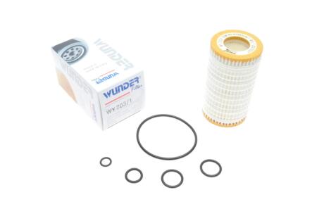 Фільтр масляний MB Sprinter/Vito CDI OM611/612/646 UA63 WUNDER FILTER WY 703/1