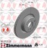 Диск тормозной BMW 3(F30,80) 2011-,4 ZIMMERMANN 150.2921.20 (фото 1)