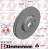 Диск тормозной ЛЕВЫЙ BMW 5 (G30) 2016-, 7 (G11,G12) 2015- ZIMMERMANN 150.2936.20 (фото 1)