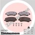 Колодки тормозные дисковые ПЕРЕДН СЕРИЯ RD:Z MB GLK-CLASS(X204) 220-350 08- ZIMMERMANN 24867.905.1 (фото 1)