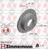 Диск гальмівний ЗАДН HYUNDAI SANTAMO 10/98-,KIA JOICE 02/00-,MITSUBISHI GALANT 09/96-10/04 GALANT ZIMMERMANN 380.2165.20 (фото 1)