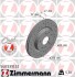 Диск гальмівний SPORT Z SUZUKI SX4 S-CROSS 1.6 2013- D= 280MM -ua ZIMMERMANN 540.5310.52 (фото 1)