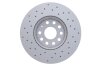 Диск гальмівний ПЕРЕДН SPORT Z SEAT ALTEA 03/04- ALTEA XL 10/06- LEON 05/05- TOLEDO 04/04-,SKODA O ZIMMERMANN 600.3221.52 (фото 3)